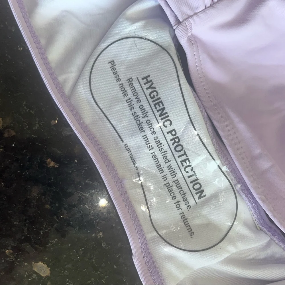 Yonique Lavender 2 pc bikini medium swim suit - Picture 10 of 10